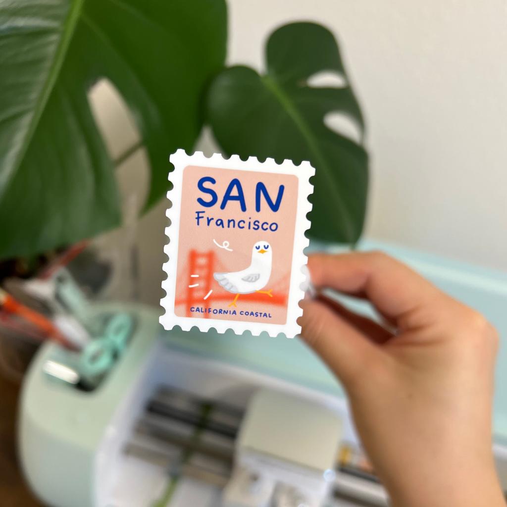 California Coastal Journey Sticker Sheet