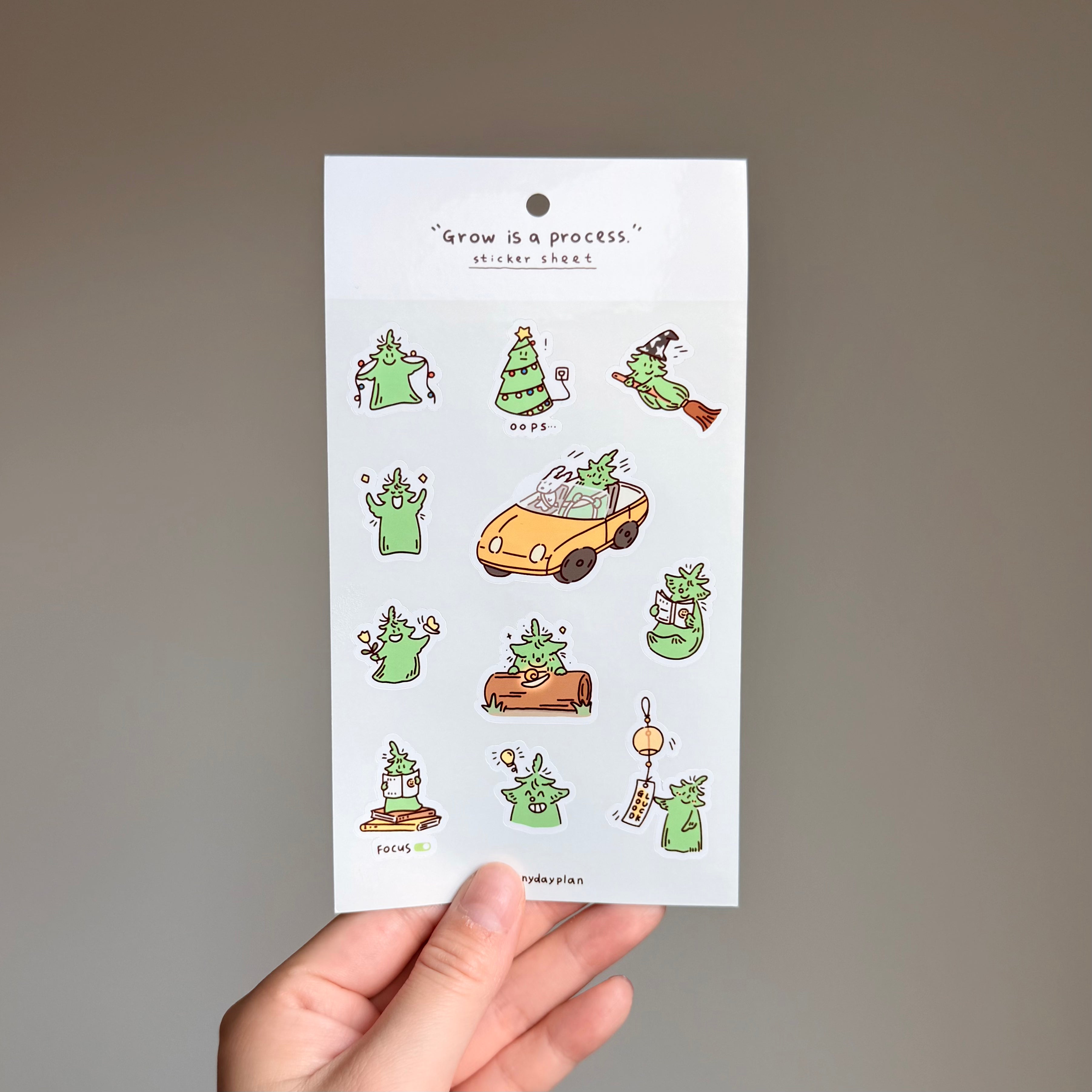 Pine Tree Sticker Sheet