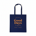 Good Days Navy Tote Bag