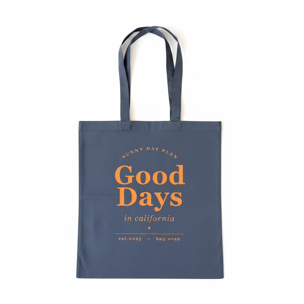 Good Days Grey Tote bag